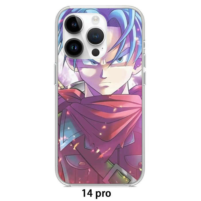 Future Trunks DBS Powerful Fighter Super Saiyan Cool Trendy Iphone 14 Case