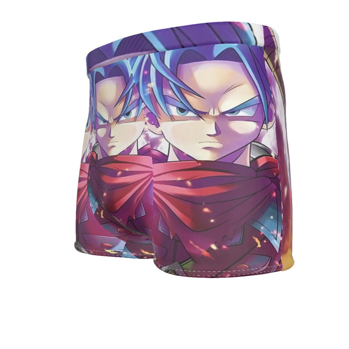 Future Trunks DBS Powerful Fighter Super Saiyan Cool Trendy Men's Boxer Briefs