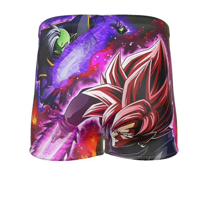 DBZ Goku Black Zamasu Super Saiyan Rose Dope Vibe Men's Boxer Briefs