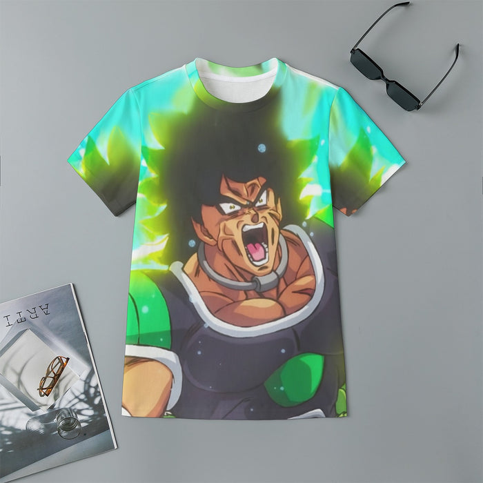 Dragon Ball Super Angry Broly Legendary Super Saiyan Kids T-Shirt