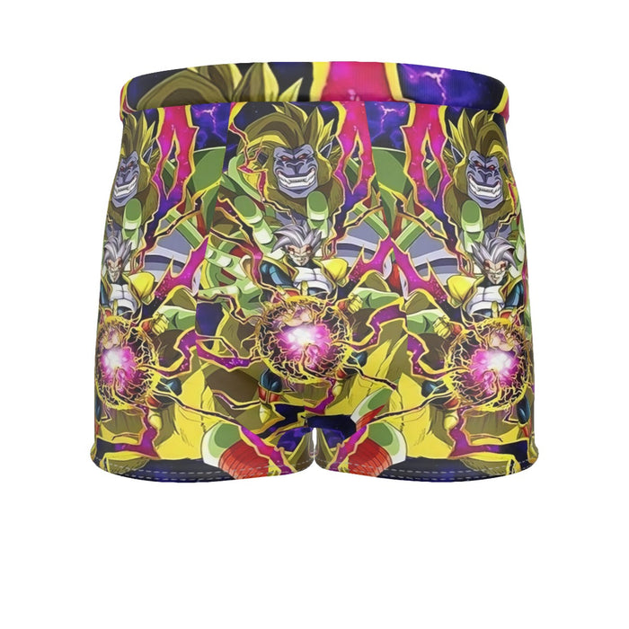 DBZ Dokkan Battle Super Baby 2 Golden Giant Ape Men's Boxer Briefs