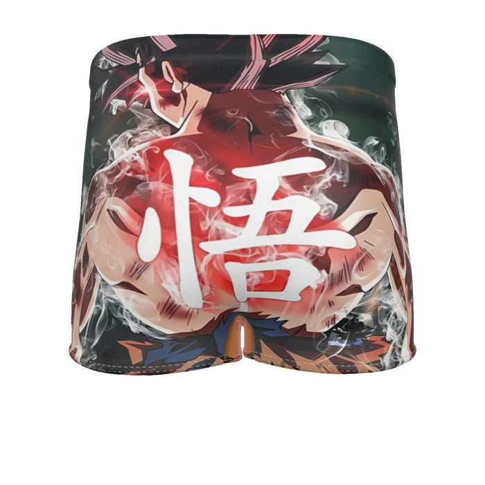 Dragon Ball Goku Ultra Instinct Epic Symbol Casual Men's Boxer Briefs