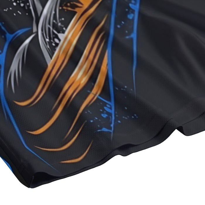 Dragon Ball Super  SSJ Blue Goku Rage Mesh Shorts