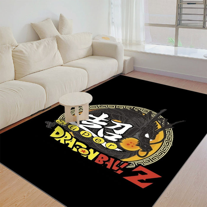 Dragon Ball Z Super Kanji Epic Dragon Spirit Shenron Rug