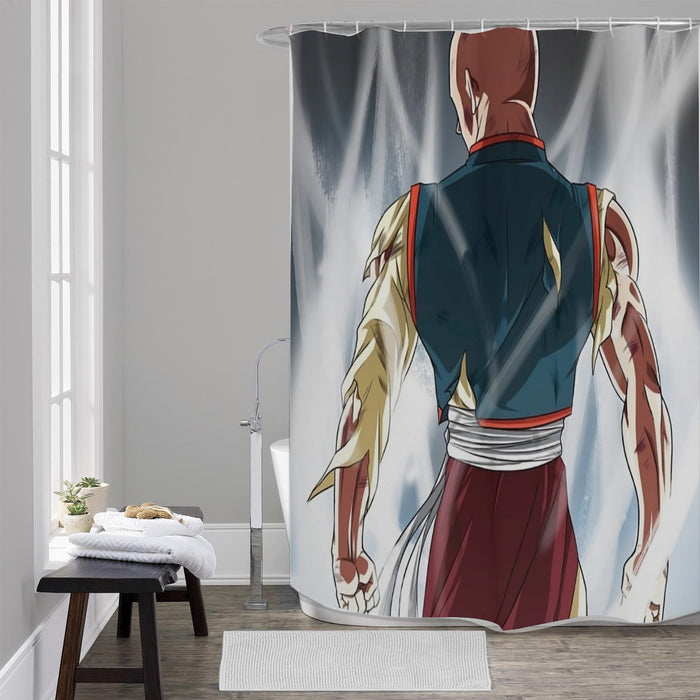 Dragon Ball Tien Shinhan Ultra Instinct Epic Streetwear Shower Curtain