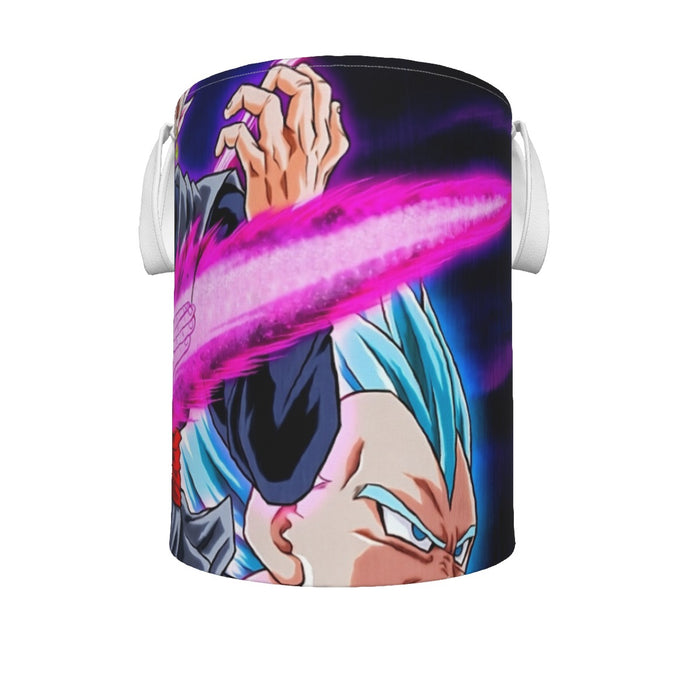 Dragon Ball Goku 2 Goku Rose Vegeta 2 Ultra Instinct Laundry Basket