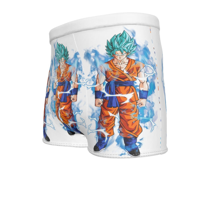 Dragon Ball Super SSGSS Goku Men's Boxer Briefs