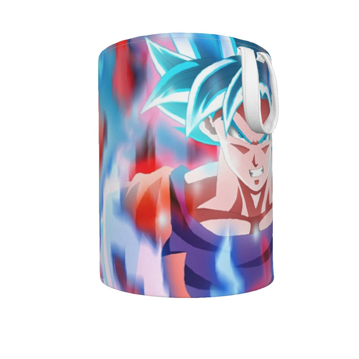 Dragon Ball Super Saiyan Blue Goku Laundry Basket