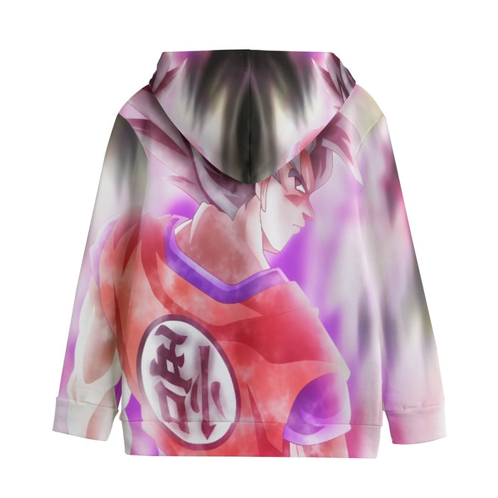 Dragon Ball Angry Son Goku Unique Style Full Print Kids' Hoodie