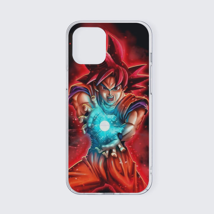 Awesome Red Hair Goku DBZ iPhone 13 Case