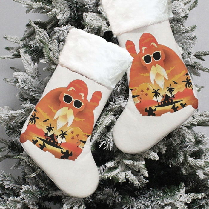 Master Roshi Sunset Christmas Socks