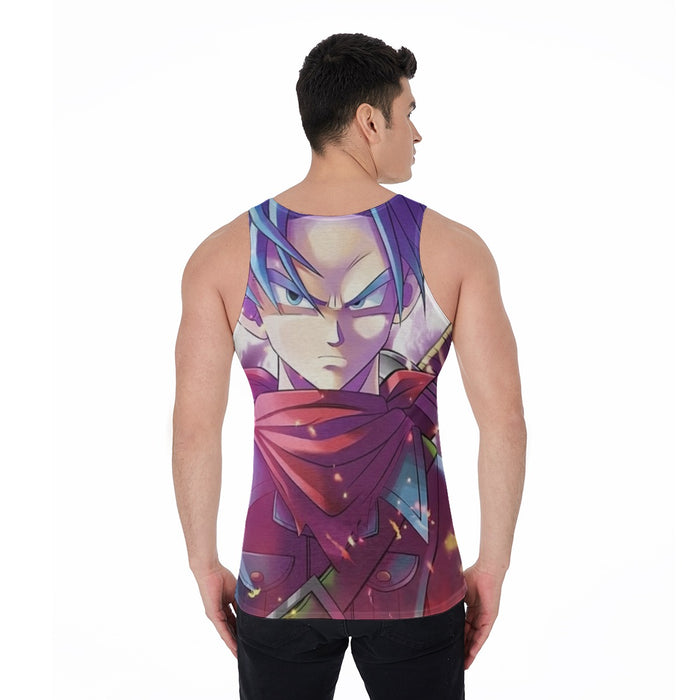 Future Trunks DBS Powerful Fighter Super Saiyan Cool Trendy Tank Top