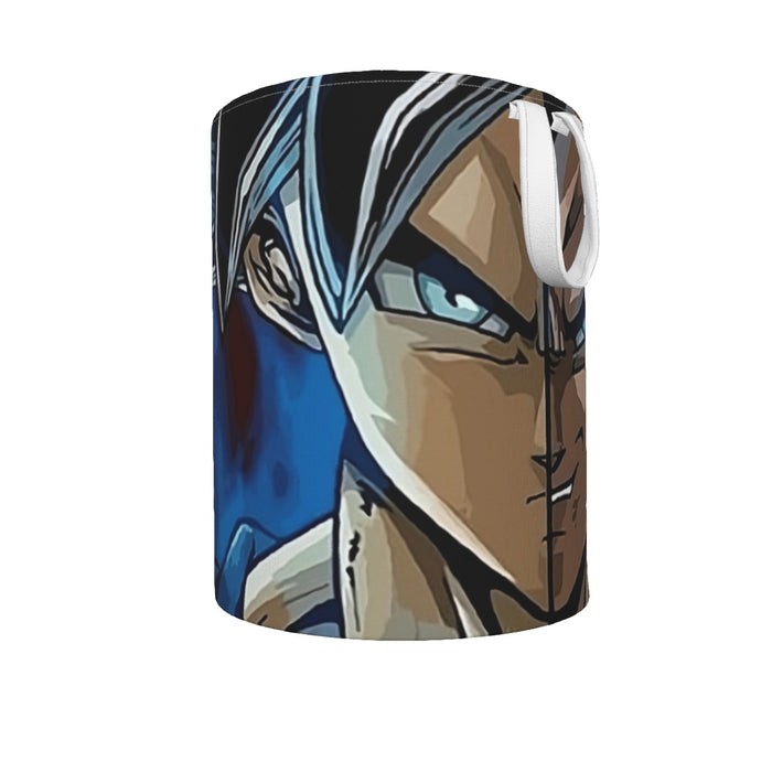 Dragon Ball Z Shirt  SSJ Goku x SSJ Vegeta Fusion Laundry Basket