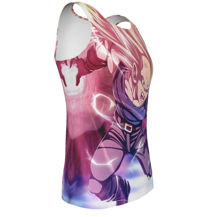 Dragon Ball Trunks SSJ3 Fan Artwork Full Print Style Tank Top