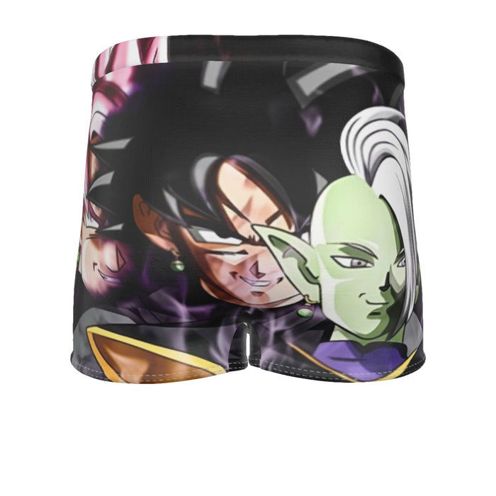 Dragon Ball Super Zamasu Goku Black Goku Rose Cool Men's Boxer Briefs