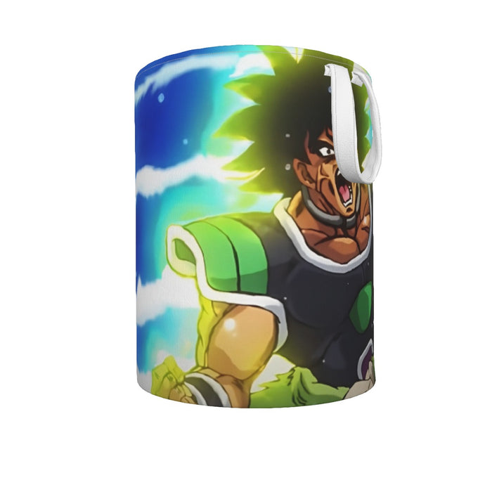 Dragon Ball Z Broly Wearing His Control Mechanism Laundry Basket