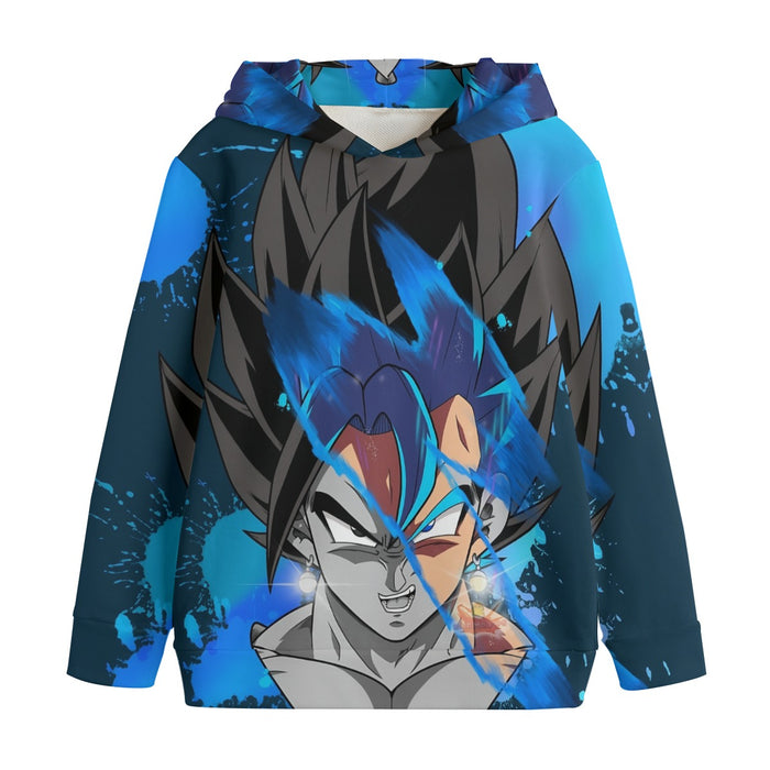 Dragon Ball Z SSJ Goku Painted Kids' Hoodie