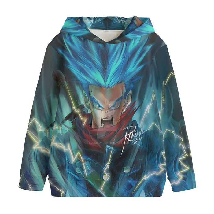 Dragon Ball Super Future Trunks Rage Kids' Hoodie