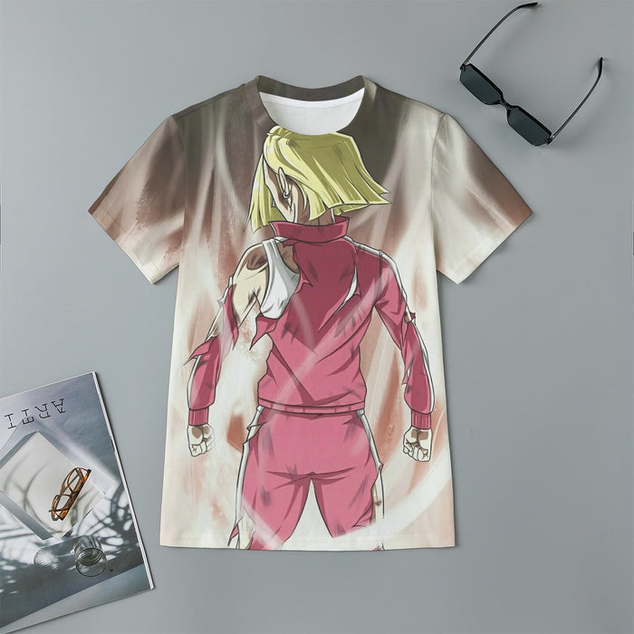 Dragon Ball Android 18 Ultra Instinct Epic Streetwear Kids T-Shirt