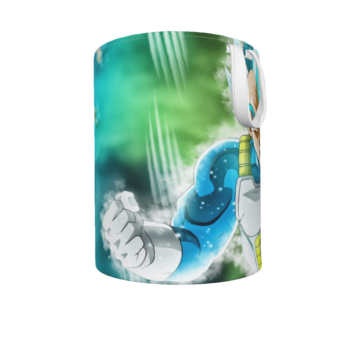 Dragon Ball Super Blue Vegeta Super Saiyan God Cool  Laundry Basket