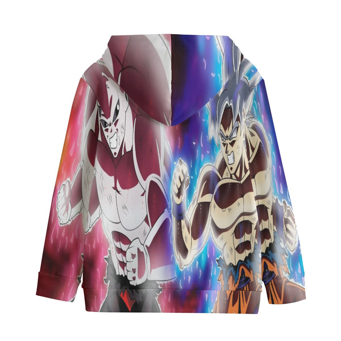 Dragon Ball Super Goku vs Jiren Fierce Battle Full Print Kids' Hoodie