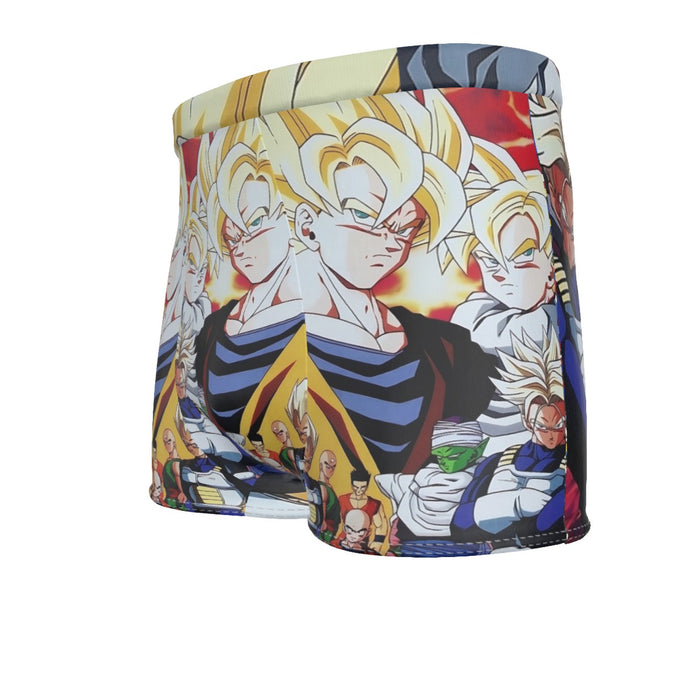 Dragon Ball Z Angry Super Saiyan Fighters Men's Boxer Briefs