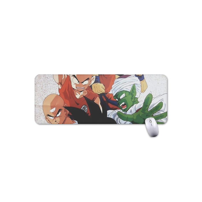 Dragon Ball Goku Piccolo Krillin Heroes Group Awesome Design Mouse Pad