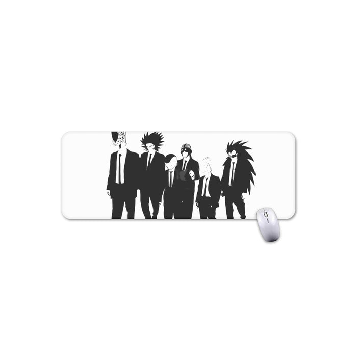 Dragon Ball Characters With Reservoir Dogs Movie Pose Mouse Pad