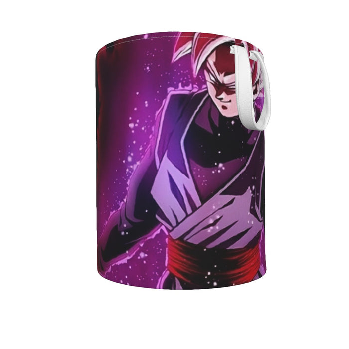 Dragon Ball Black Goku Rose 2 Ultra Instinct Dope 3D Laundry Basket