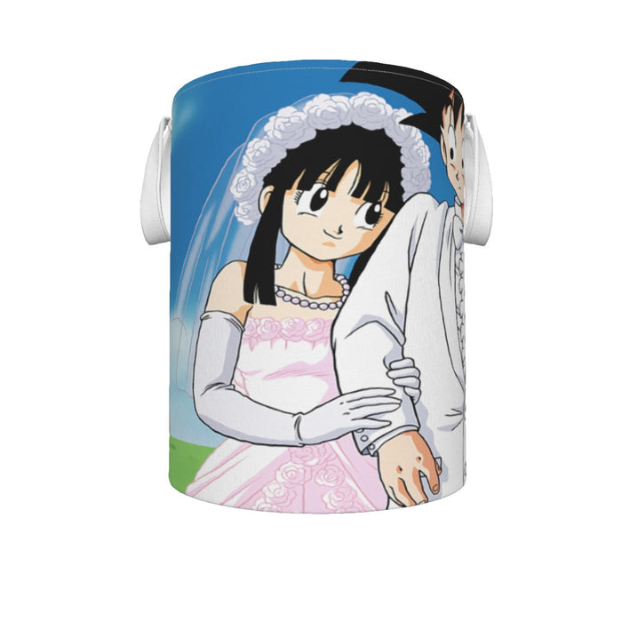 Dragon Ball Z Son Goku Newly Wed Couple Laundry Basket