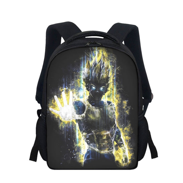 Dragon Ball Z Super Saiyan Vegeta Yellow Aura Epic Backpack