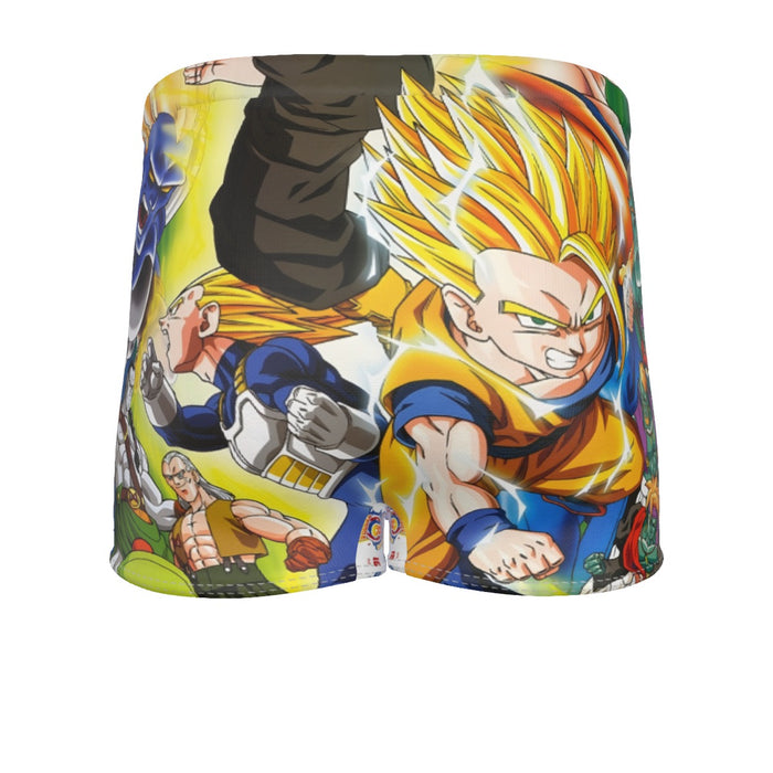 Dragon Ball Gohan Kid Super Saiyan Villain Vibrant Color Design  Men's Boxer Briefs