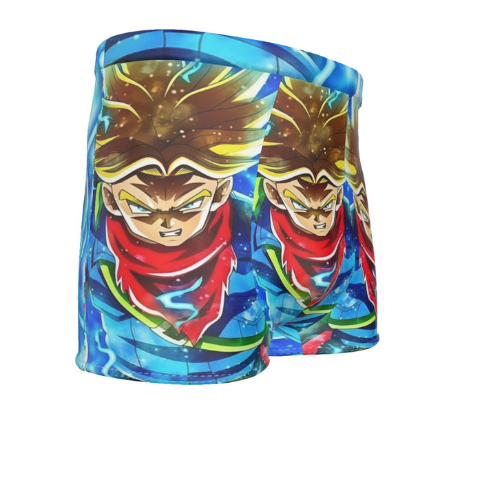 DBZ Rage Super Saiyan Trunks Portrait Unique Style Men's Boxer Briefs