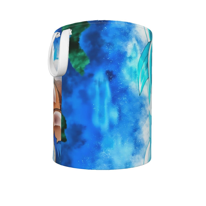 Dragon Ball Goku Blue Kaioken Ultra Instinct Epic 3D Laundry Basket