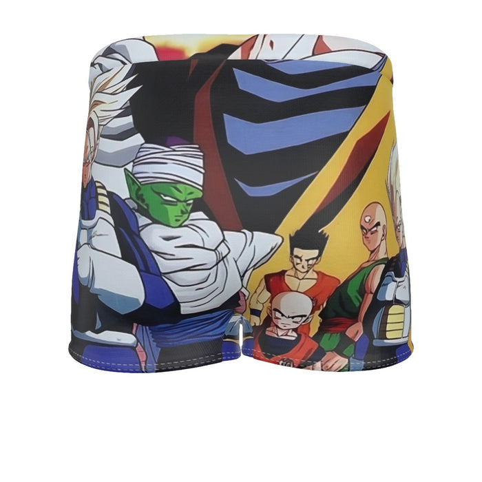 Dragon Ball Z Angry Super Saiyan Fighters Men's Boxer Briefs