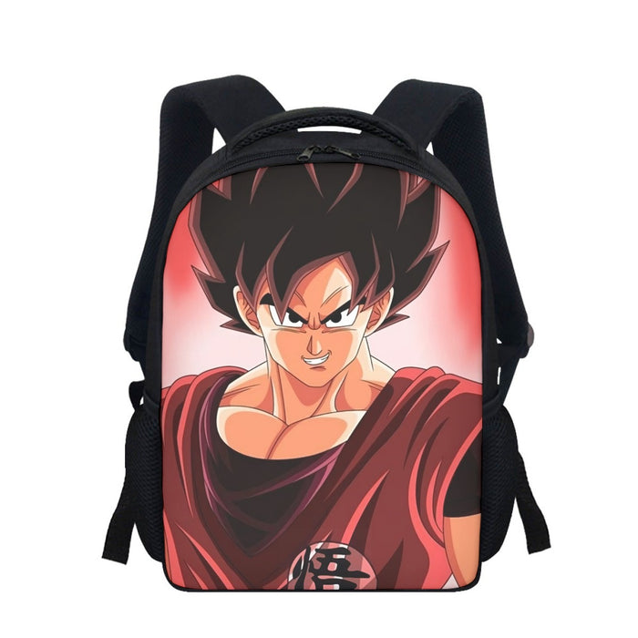 Dragon Ball Super Saiyan Goku Kaioken Epic Red Casual Backpack — DBZ Store