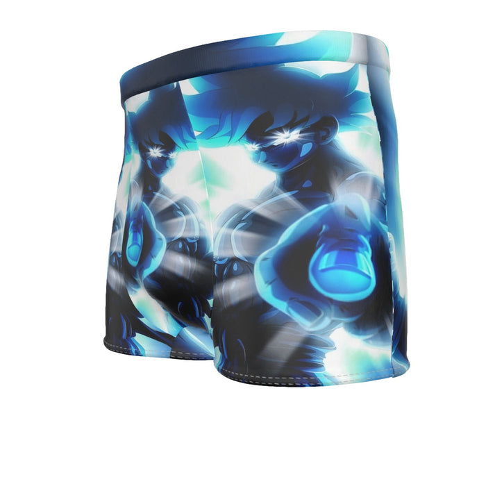 Dragon Ball Super Blue Son Goku Epic Ultra Instinct Men's Boxer Briefs