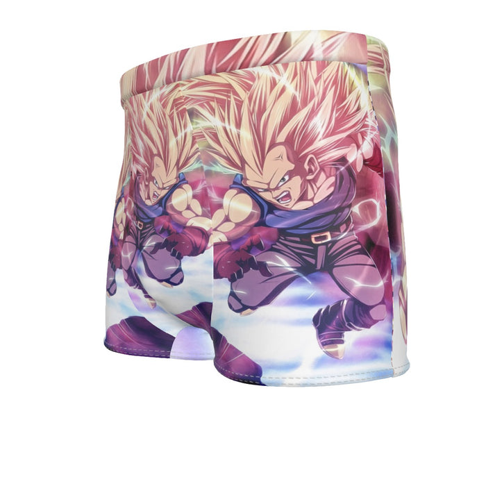 Dragon Ball Trunks SSJ3 Fan Artwork Full Print Style Men's Boxer Briefs