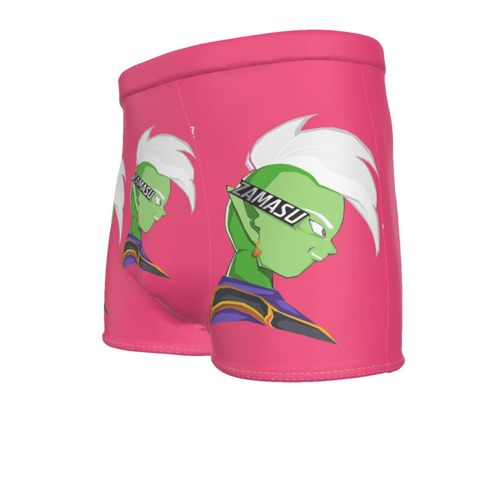 Dragon Ball Super Cool Grin Zamasu Potara Earring Pink Men's Boxer Briefs