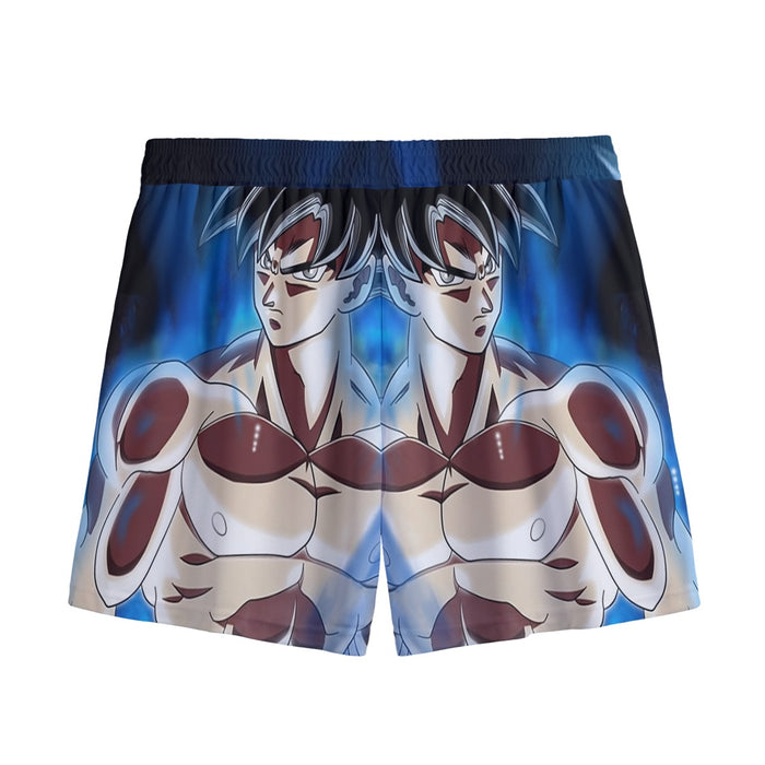 Dragon Ball Super Son Goku Ultra Instinct Cool Casual Mesh Shorts