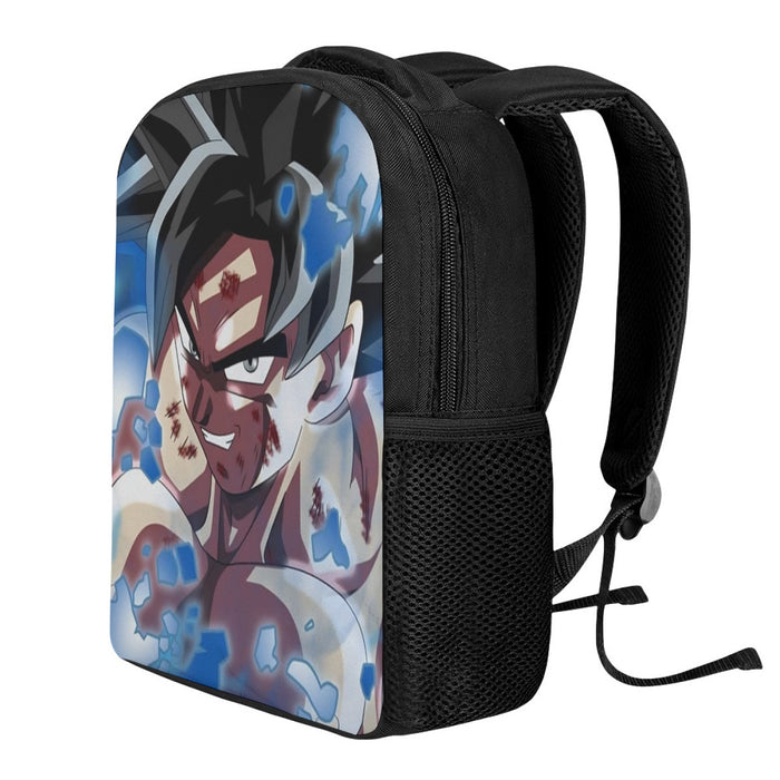 Dragon Ball Super Goku Blue Ultra Instinct Dope Grin Backpack