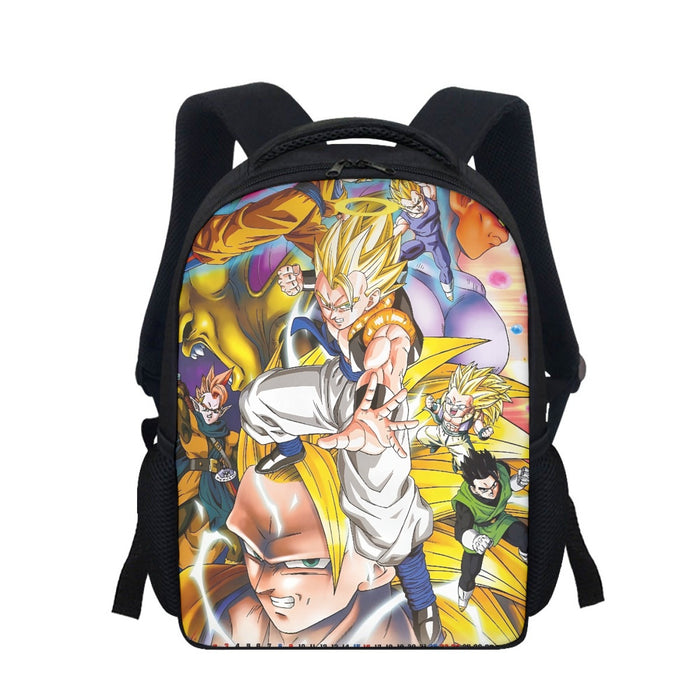 Dragon Ball Super Gogeta Super Saiyan Fusion Streetwear Design Backpack