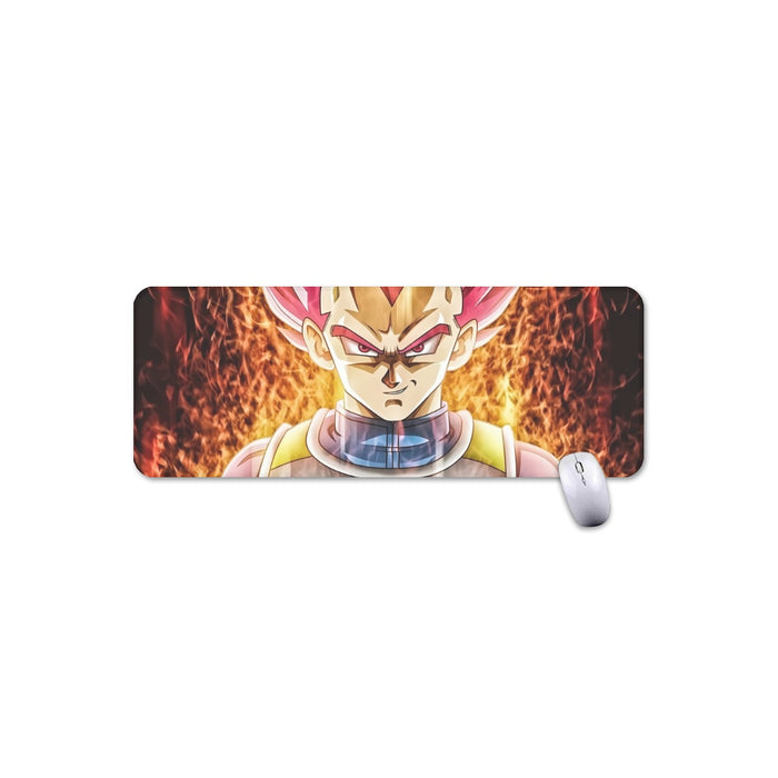 Dragon Ball Super Saiyan God Red Vegeta Cool Casual Mouse Pad