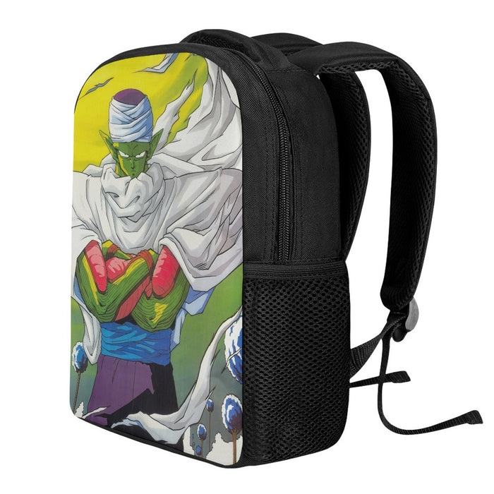 Dragon Ball Angry Piccolo Standing And Ready for Fighting Backpack