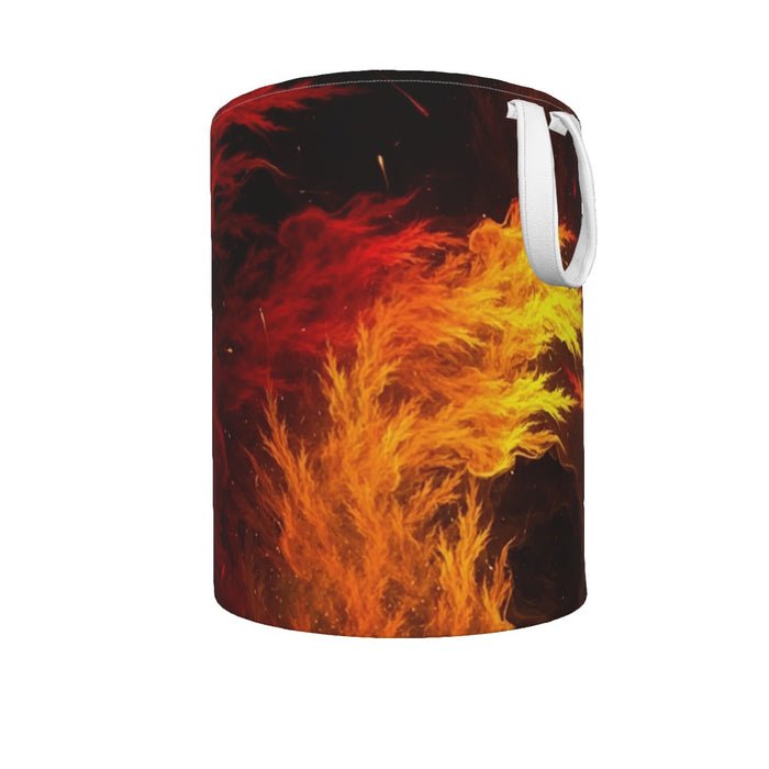 Dragon Ball Z Super Saiyan Orange Aura Dope Streetwear Laundry Basket