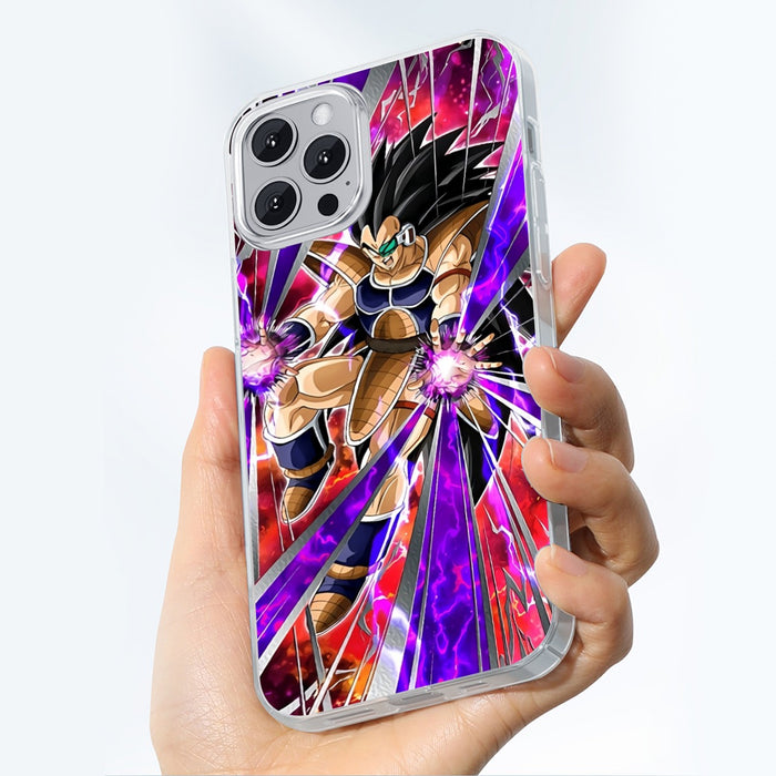 Dragon Ball Z Vibrant Saiyan Raditz Radiant Light Iphone 14 Case