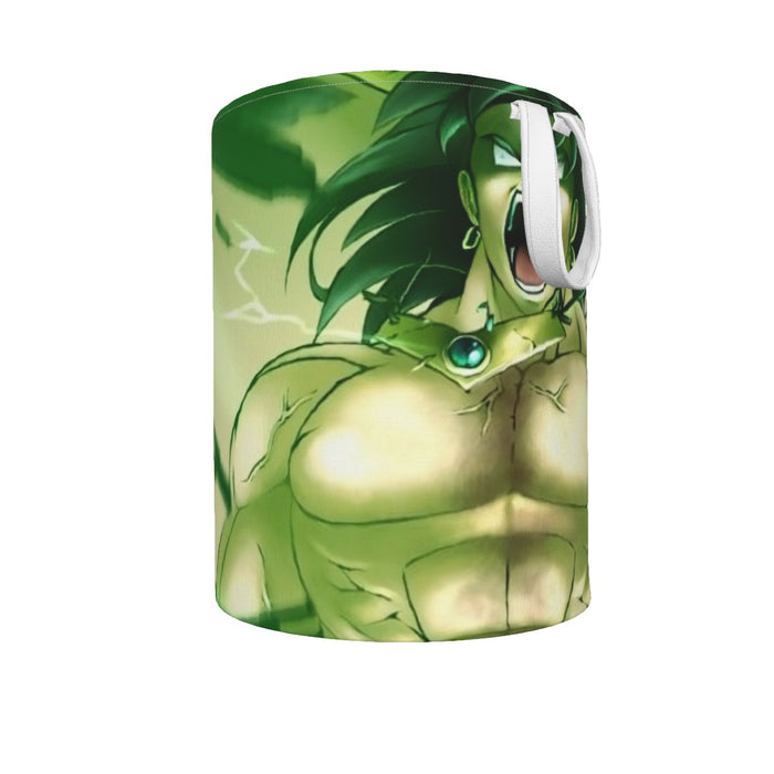 Dragon Ball Legendary Super Saiyan Broly 3D Full Print Streetwear Design Laundry Basket