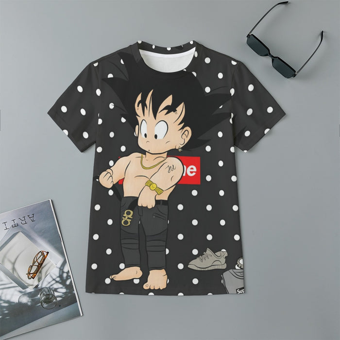 Dragon Ball Supreme Goku Kid Gangster Style Cool Kids T-Shirt