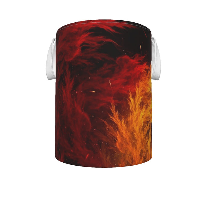 Dragon Ball Z Super Saiyan Orange Aura Dope Streetwear Laundry Basket