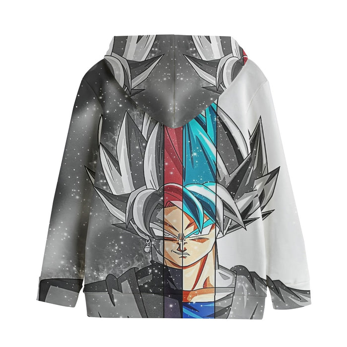 Dragon Ball Super All Super Saiyan Goku Forms Kids' Hoodie